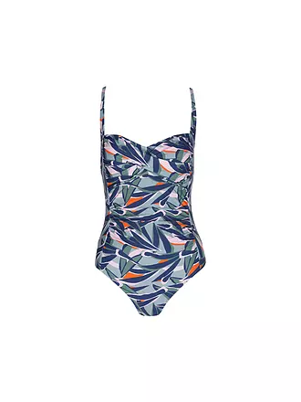 HOT STUFF | Maillot de bain drapé pour femmes | hellgrün